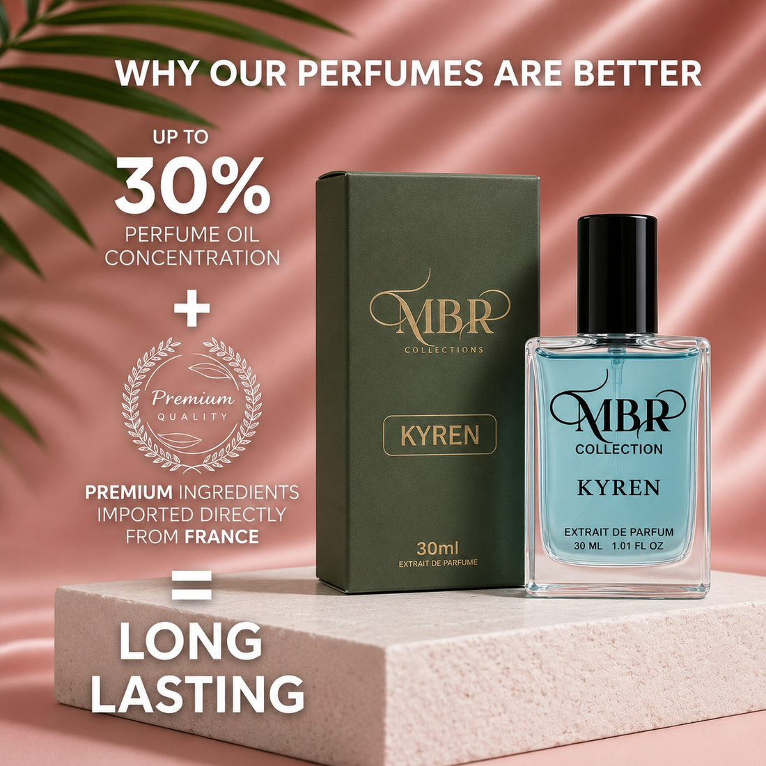 Kyren Premium Kyren Perfume 30 ml | Long Lasting Unisex Fragrance Collection | Luxury Scent Gift Pack
