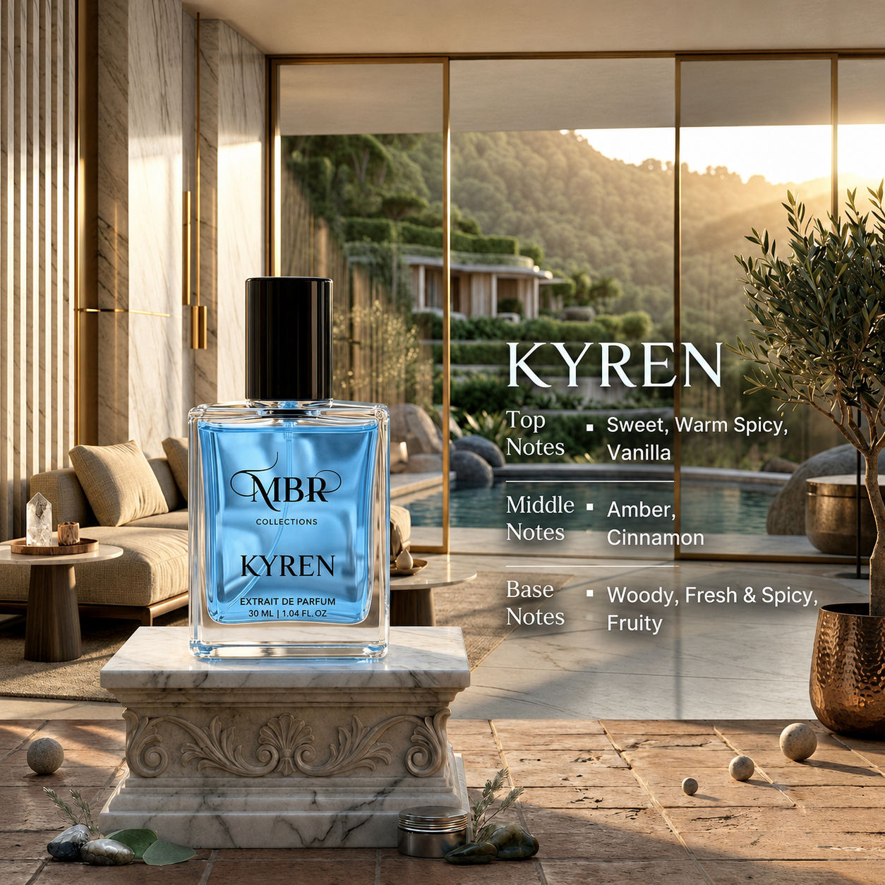 MBR Collections Kyren, Zyra and Vexa Premium Perfume 3 Combo Set each 30 ml| Long Lasting Unisex Fragrance Collection | Luxury Scent Gift Pack
