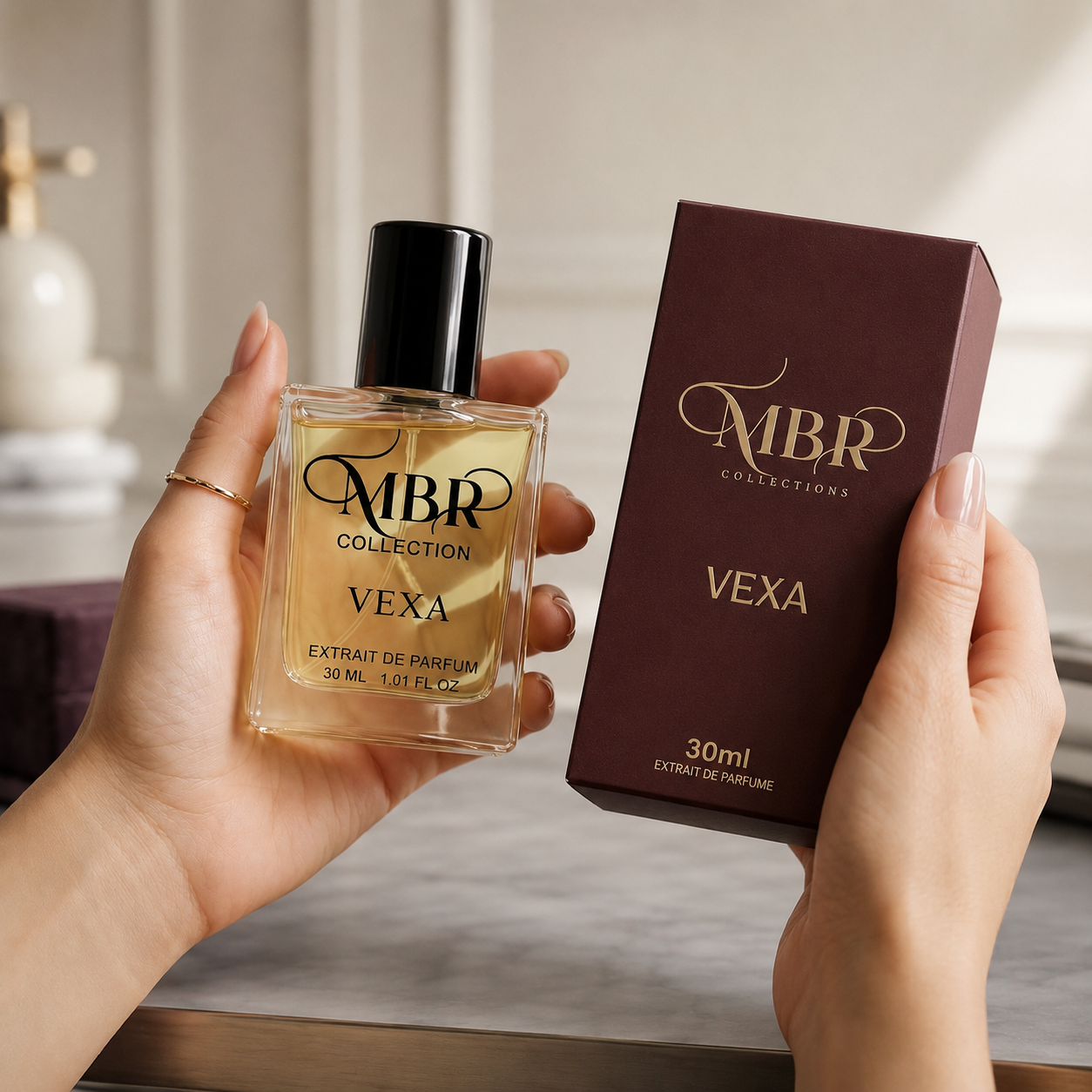 MBR Collections Kyren, Zyra, Vexa & Nyra Premium Perfume Combo Set Each 30ml | Long Lasting Unisex Fragrance Collection | Luxury Scent Gift Pack