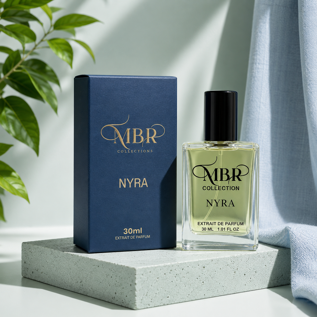 MBR Collections Nyra Premium Perfume 30 ml | Long Lasting Unisex Fragrance Collection | Luxury Scent Gift Pack