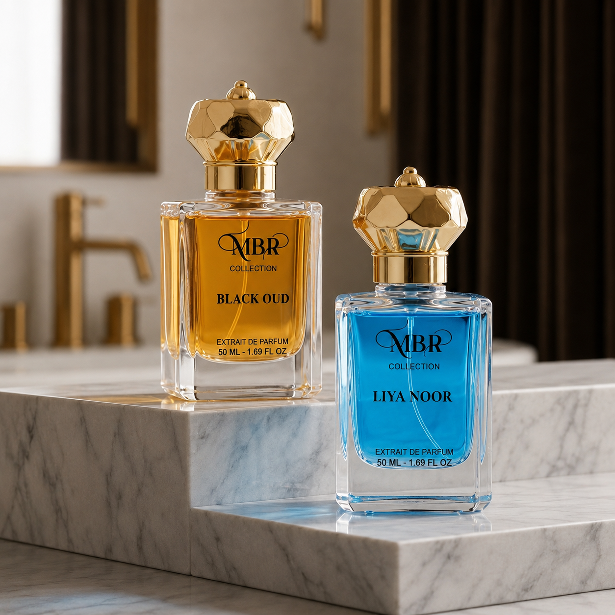Black Oud & Liya Noor Premium Perfume Combo Set for Men & Women