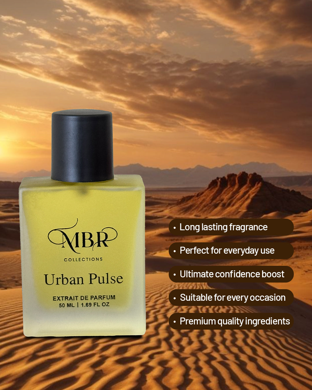 MBR Urban Pulce (50ml) Berberry fragrance Long-Lasting Prefume|Extrait De Parfum