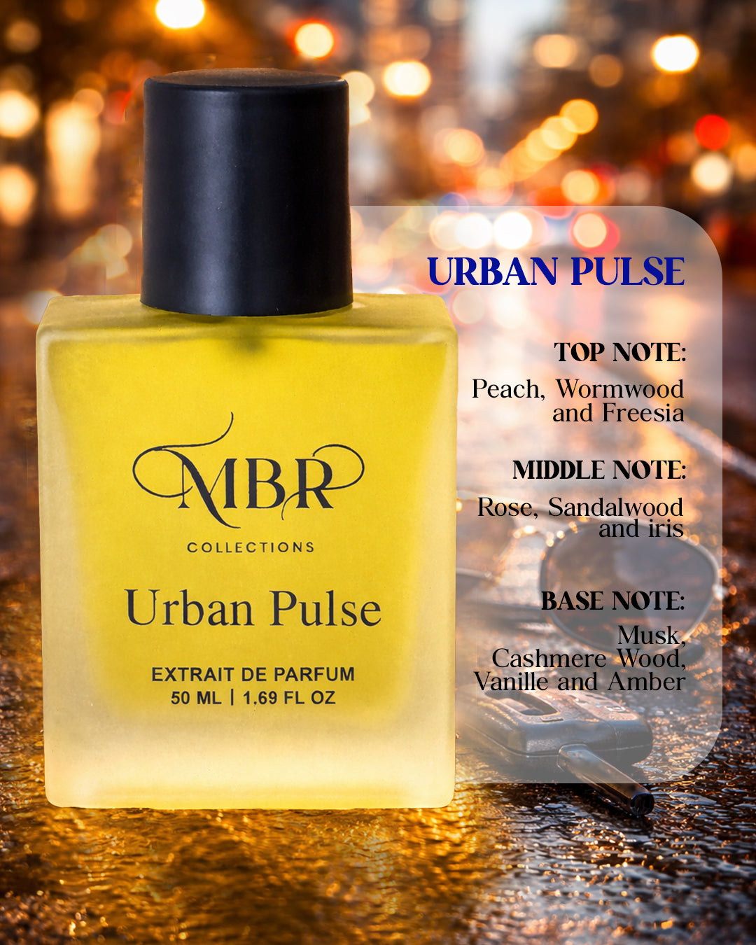 MBR Urban Pulce (50ml) Berberry fragrance Long-Lasting Prefume|Extrait De Parfum
