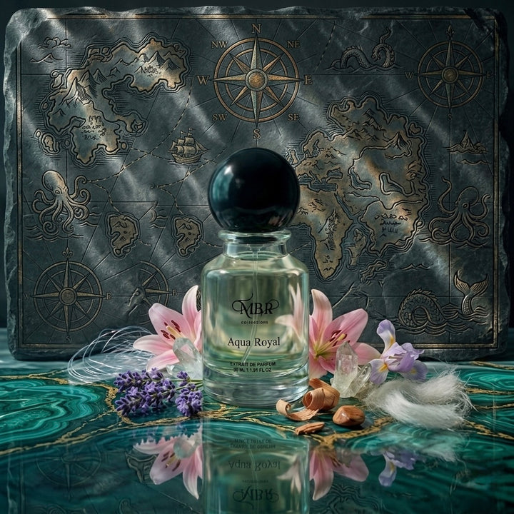 Premium India's First Strongest Extrait De Perfume Aqua Royal 30 ml | Long Lasting Unisex Luxury Fragrance | Fresh Lavender Floral Scent | Cedarwood & Musk Base | Compact Daily Wear