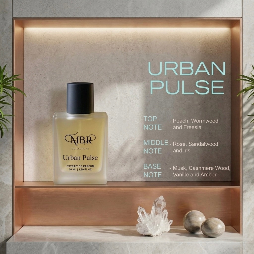 MBR Collections Urban Pulse 30 ml & Silver Breeze 50 ml Combo | Extrait De Parfum | Long Lasting Premium Fragrance Set | Unisex & Men Perfume | Fruity Floral & Amber Fougere Scents