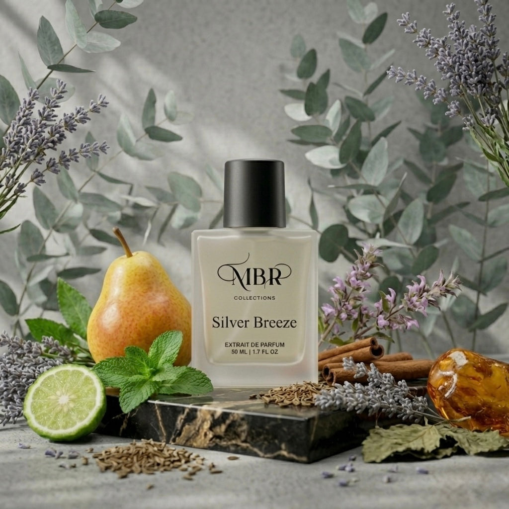 MBR Collections Silver Breeze 30 ml & Crystal Wave 50 ml Combo | Extrait De Parfum | Long Lasting Premium Fragrance Set | Men & Unisex Perfume | Fresh, Spicy & Aquatic Scents
