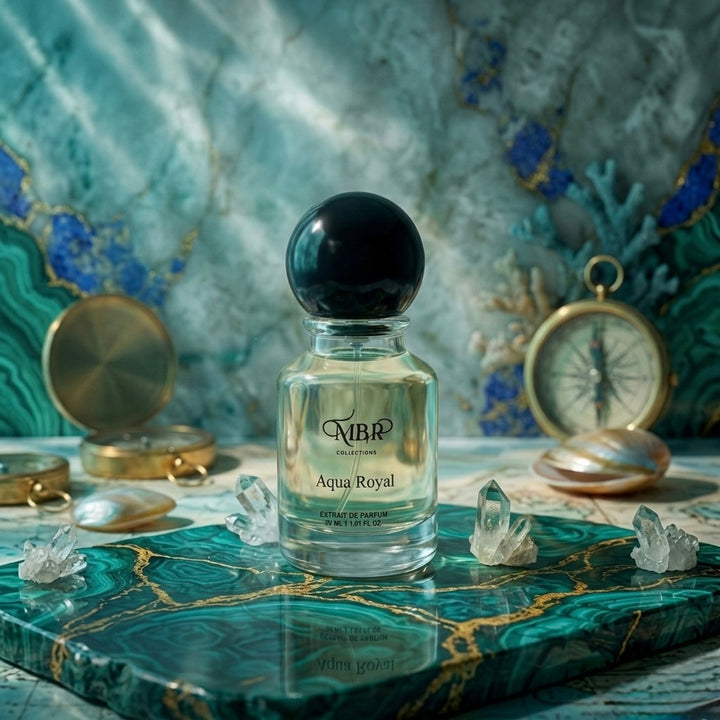 Premium India's First Strongest Extrait De Perfume Aqua Royal 30 ml | Long Lasting Unisex Luxury Fragrance | Fresh Lavender Floral Scent | Cedarwood & Musk Base | Compact Daily Wear