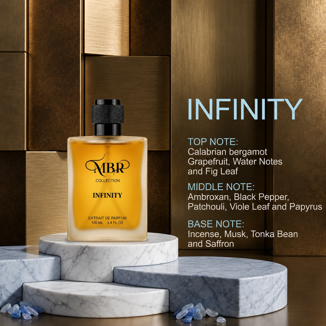 Dark Mystique & Infinity Premium Perfume Combo Set for Men & Women