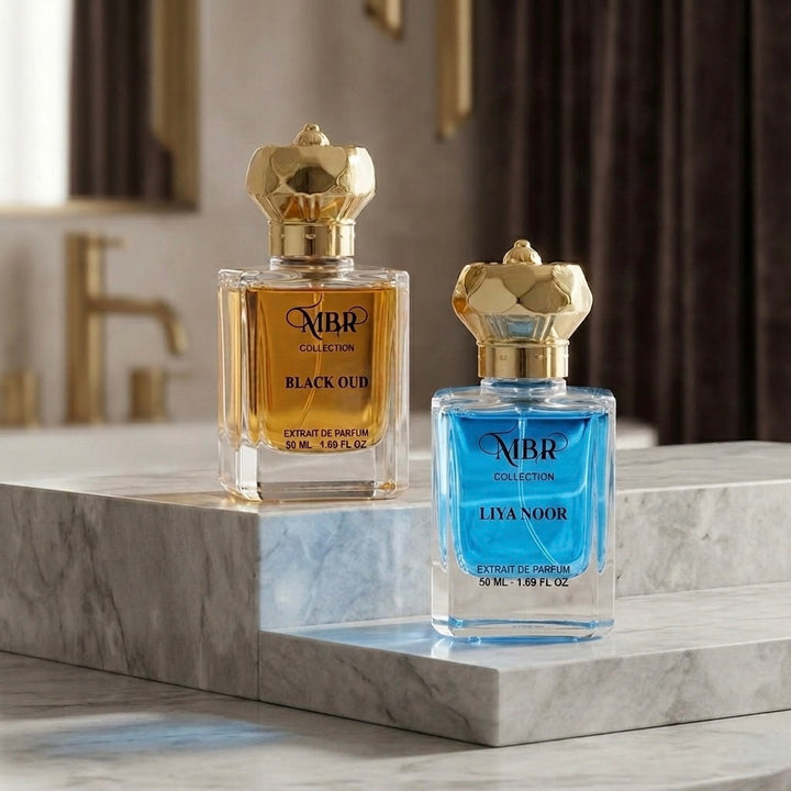 Black Oud & Liya Noor Premium Perfume Combo Set for Men & Women
