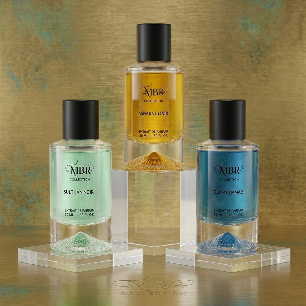 Oud Al Qamar, Sulthan Noir & Asnara Elixir Premium Perfume Combo Set for Men & Women