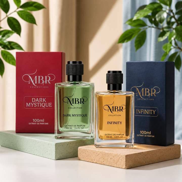 Dark Mystique & Infinity Premium Perfume Combo Set for Men & Women