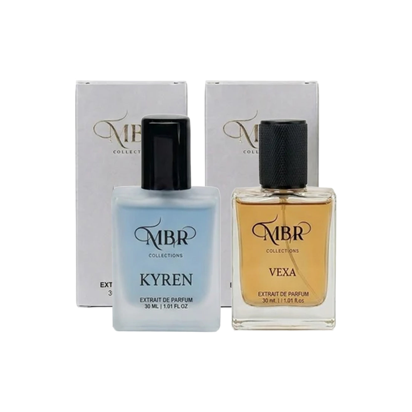 MBR Collections Kyren and Vexa Premium Perfume 2 Combo Set Each 30 ml| Long Lasting Unisex Fragrance Collection | Luxury Scent Gift Pack